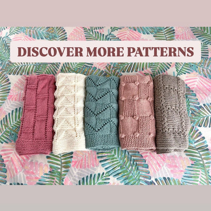 Easy Baby Blanket Knitting PDF g Pattern