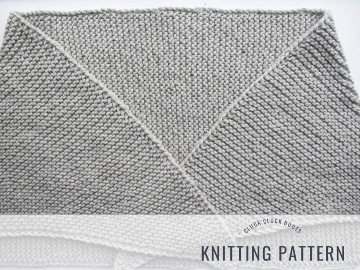 KITTRICK Blanket Wrap Knitting PATTERN