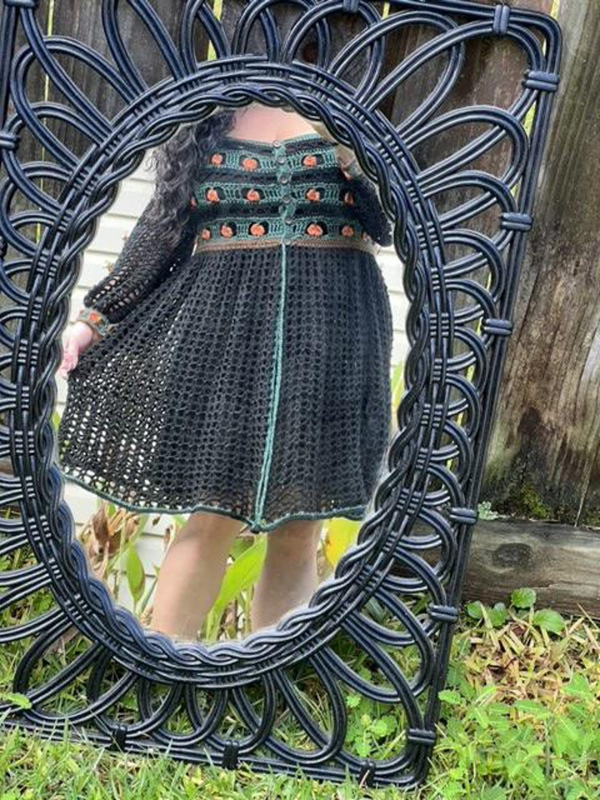 Crochet Cottage Apple Cardigan Pattern